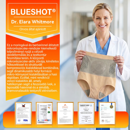 Hivatalos márkaüzlet 👑 BLUESHOT® 2026 – Moringa és Berberin: 4 az 1-ben alakformáló és zsírégető mikrorészecskés rövidnadrág🩷