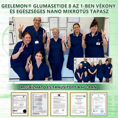 CE által regisztrált & GMP minősítésű | 𝐇𝒆𝒂𝐥𝐫𝐢𝐳𝐞® Glumasetide 8 az 1-ben Karcsú és Egészséges Nano Mikrotűs Tapasz 🇭🇺