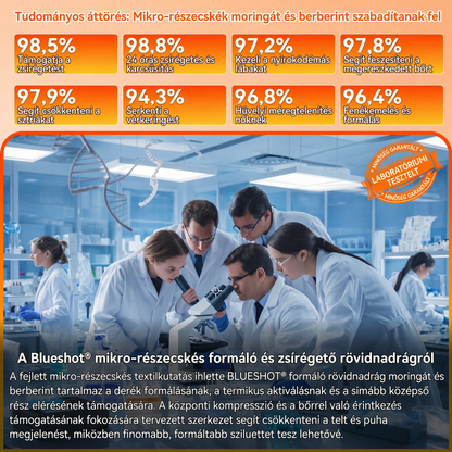 Hivatalos márkaüzlet 👑 BLUESHOT® 2026 – Moringa és Berberin: 4 az 1-ben alakformáló és zsírégető mikrorészecskés rövidnadrág🩷