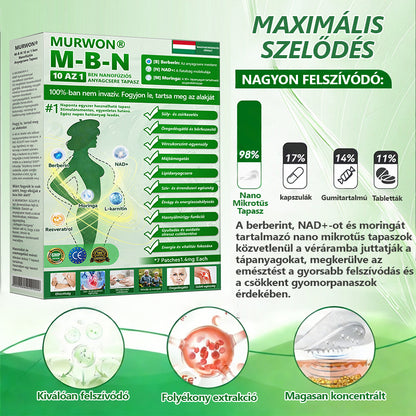 Arany fokozatú minőségbiztosítás👩‍⚕️ | 𝐌𝐔𝐑𝑾𝑶𝑵®𝑀-𝘉-𝑁 10-𝖺𝗓-𝟣-𝗯𝗲𝗻 𝑵𝒂𝒏𝒐 𝐹ú𝑧𝑖ó𝑠 Anyagcs𝑒𝑟𝑒 𝑻𝒂𝒑𝒂𝒔𝒛🍉| ✅ Tudomány által támogatott 10-az-1 formulával, eredmények már 7 nap alatt🍓
