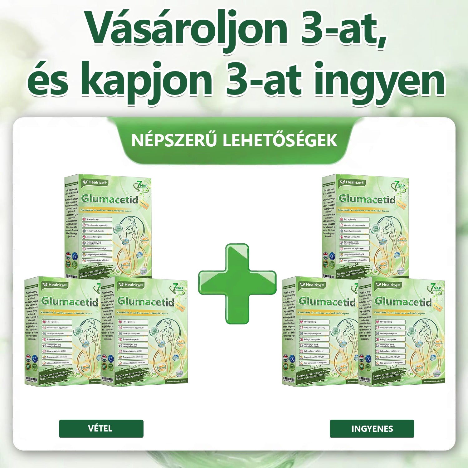 6 doboz – Akár 32 kg fogyás