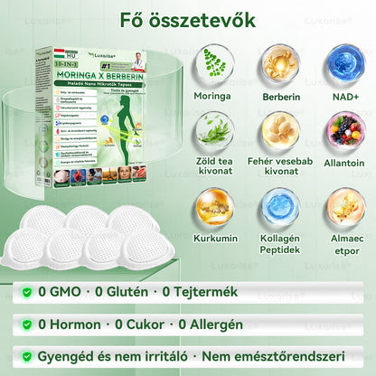 CE által regisztrált & GMP minősítésű | 𝑳𝒖𝒙a𝒓𝒊𝒔𝒆® 🌟🌟𝑴𝒐𝒓𝒊𝒏𝒈𝒂 𝑿 𝑩𝒆𝒓𝒃𝒆𝒓𝒊𝒏 10-𝑰𝒏-1 𝑯𝒂𝒍𝒂𝒅ó 𝑵𝒂𝒏𝒐 𝑴𝒊𝒌𝒓𝒐𝒕ű𝒌 𝑻𝒂𝒑𝒂𝒔𝒛 (𝑵𝒂𝒑𝒊 𝒆𝒈𝒚𝒔𝒛𝒆𝒓, 𝒍á𝒕𝒉𝒂𝒕ó 𝒗á𝒍𝒕𝒐𝒛á𝒔𝒐𝒌 7 𝒏𝒂𝒑 𝒂𝒍𝒂𝒕𝒕）✅ 𝑬𝒍𝒉í𝒛á𝒔, 𝒄𝒖𝒌𝒐𝒓𝒃𝒆𝒕𝒆𝒈𝒔é𝒈, 𝒂𝒍𝒗á𝒔𝒊 𝒂𝒑𝒏𝒐𝒆 é𝒔 í𝒛ü𝒍𝒆𝒕𝒊 𝒑𝒓𝒐𝒃𝒍é𝒎á𝒌