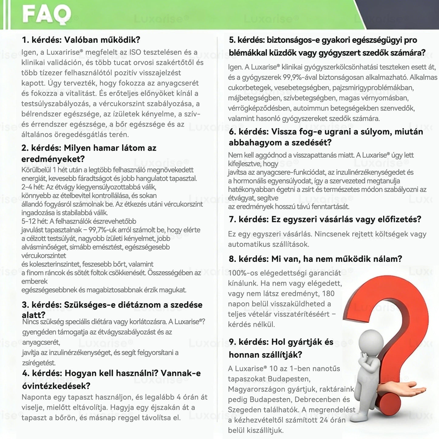 CE által regisztrált & GMP minősítésű | 𝑳𝒖𝒙a𝒓𝒊𝒔𝒆® 🌟🌟𝑴𝒐𝒓𝒊𝒏𝒈𝒂 𝑿 𝑩𝒆𝒓𝒃𝒆𝒓𝒊𝒏 10-𝑰𝒏-1 𝑯𝒂𝒍𝒂𝒅ó 𝑵𝒂𝒏𝒐 𝑴𝒊𝒌𝒓𝒐𝒕ű𝒌 𝑻𝒂𝒑𝒂𝒔𝒛 (𝑵𝒂𝒑𝒊 𝒆𝒈𝒚𝒔𝒛𝒆𝒓, 𝒍á𝒕𝒉𝒂𝒕ó 𝒗á𝒍𝒕𝒐𝒛á𝒔𝒐𝒌 7 𝒏𝒂𝒑 𝒂𝒍𝒂𝒕𝒕）✅ 𝑬𝒍𝒉í𝒛á𝒔, 𝒄𝒖𝒌𝒐𝒓𝒃𝒆𝒕𝒆𝒈𝒔é𝒈, 𝒂𝒍𝒗á𝒔𝒊 𝒂𝒑𝒏𝒐𝒆 é𝒔 í𝒛ü𝒍𝒆𝒕𝒊 𝒑𝒓𝒐𝒃𝒍é𝒎á𝒌