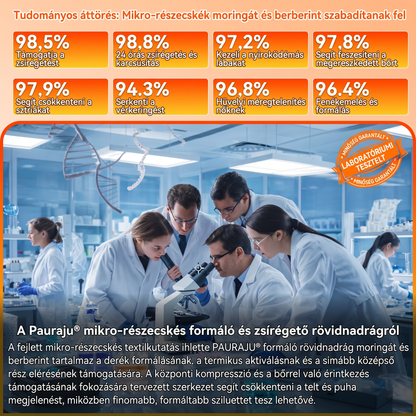 Hivatalos márkaüzlet 👑 BLUESHOT® 2026 – Moringa és Berberin: 4 az 1-ben alakformáló és zsírégető mikrorészecskés rövidnadrág💝