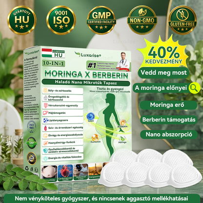 CE által regisztrált & GMP minősítésű | 𝑳𝒖𝒙a𝒓𝒊𝒔𝒆® 🌟🌟𝑴𝒐𝒓𝒊𝒏𝒈𝒂 𝑿 𝑩𝒆𝒓𝒃𝒆𝒓𝒊𝒏 10-𝑰𝒏-1 𝑯𝒂𝒍𝒂𝒅ó 𝑵𝒂𝒏𝒐 𝑴𝒊𝒌𝒓𝒐𝒕ű𝒌 𝑻𝒂𝒑𝒂𝒔𝒛 (𝑵𝒂𝒑𝒊 𝒆𝒈𝒚𝒔𝒛𝒆𝒓, 𝒍á𝒕𝒉𝒂𝒕ó 𝒗á𝒍𝒕𝒐𝒛á𝒔𝒐𝒌 7 𝒏𝒂𝒑 𝒂𝒍𝒂𝒕𝒕）✅ 𝑬𝒍𝒉í𝒛á𝒔, 𝒄𝒖𝒌𝒐𝒓𝒃𝒆𝒕𝒆𝒈𝒔é𝒈, 𝒂𝒍𝒗á𝒔𝒊 𝒂𝒑𝒏𝒐𝒆 é𝒔 í𝒛ü𝒍𝒆𝒕𝒊 𝒑𝒓𝒐𝒃𝒍é𝒎á𝒌